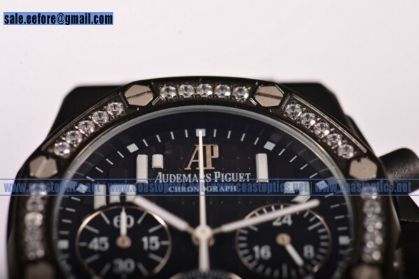 Replica Audemars Piguet Royal Oak Offshore Chrono Watch PVD 26170ST.OO.D091CR.02D.PVD (EF)